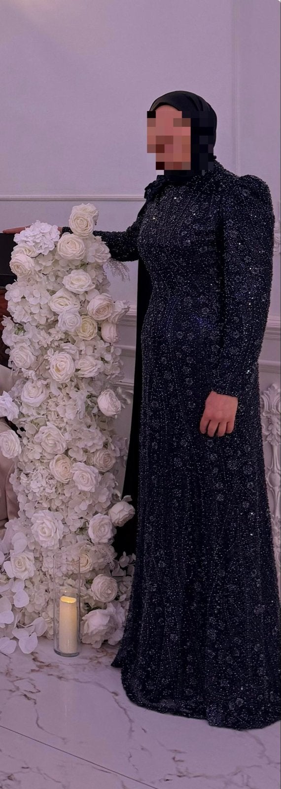 Splienter nieuw Pınar şems avondjurk, Kleding | Dames, Maat 38/40 (M), Galajurk, Blauw, Ophalen of Verzenden