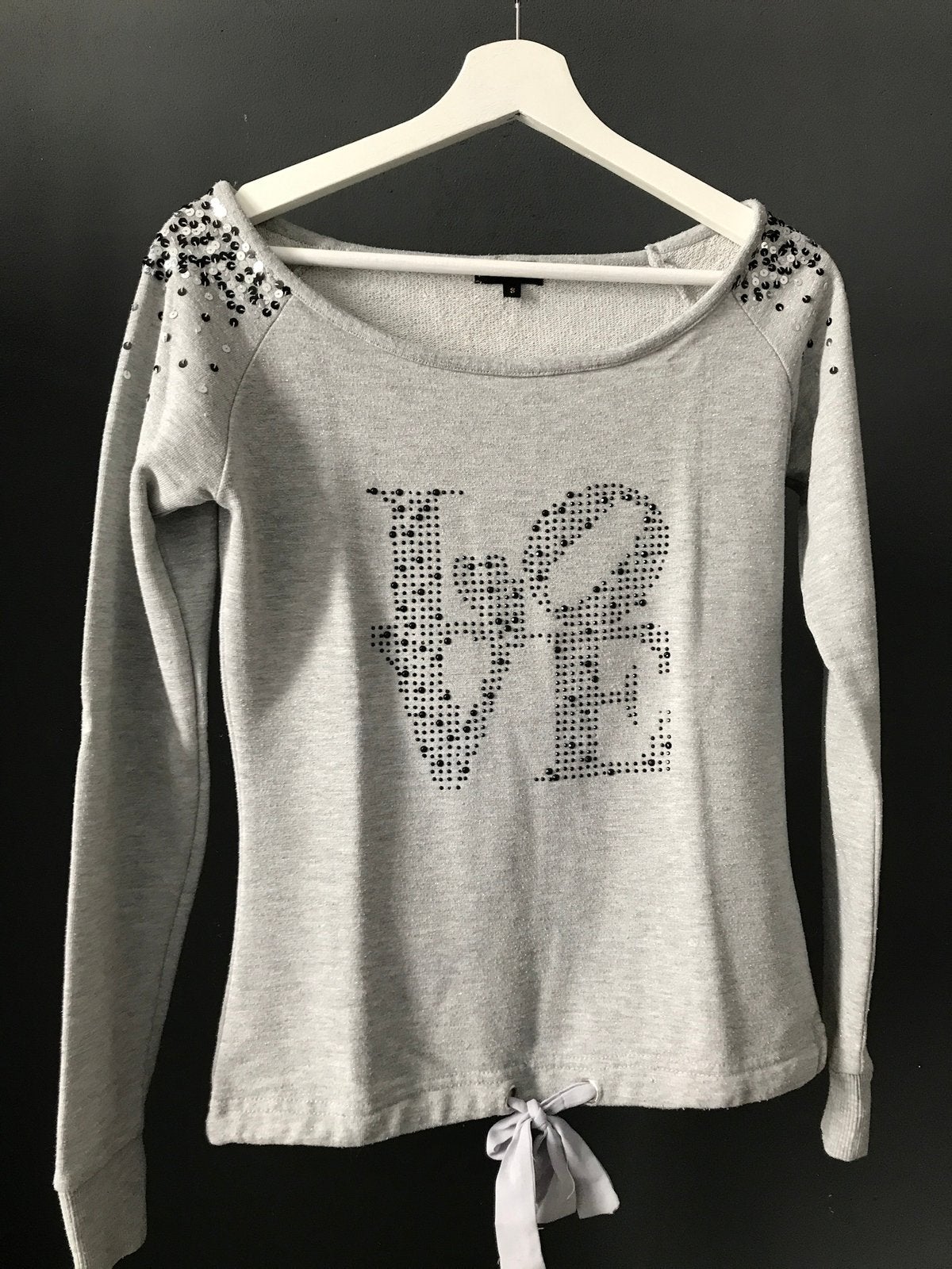 B’loved trui/longsleeve, Kleding | Dames, Ophalen of Verzenden, Lange mouw, Maat 36 (S), Grijs