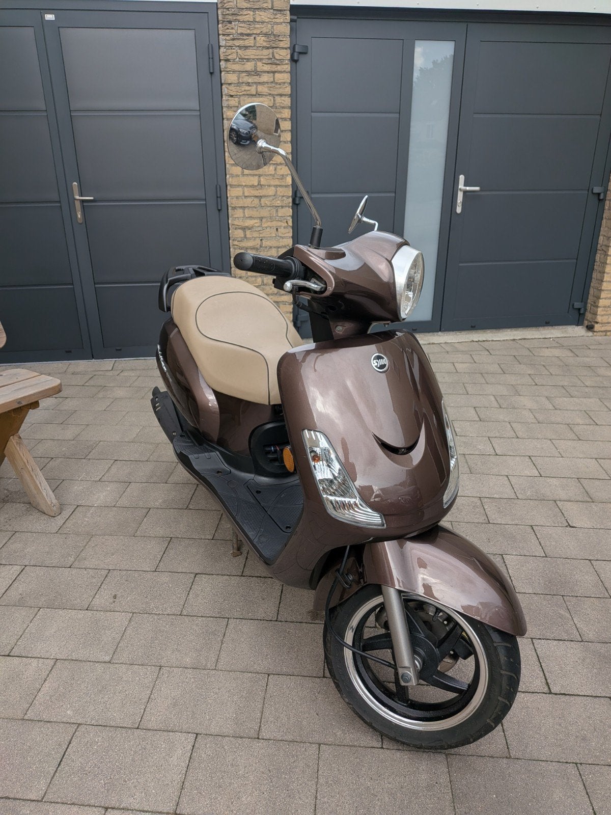 Sym Fiddle II 50s 2018, Fietsen en Brommers, Scooters | SYM, Ophalen, Maximaal 45 km/u, Zo goed als nieuw, Benzine
