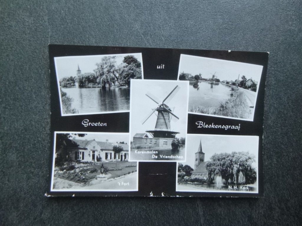 Bleskensgraaf, 't Fort/nh kerk 1979, Verzenden, 1960 tot 1980, Gelopen, Noord-Brabant