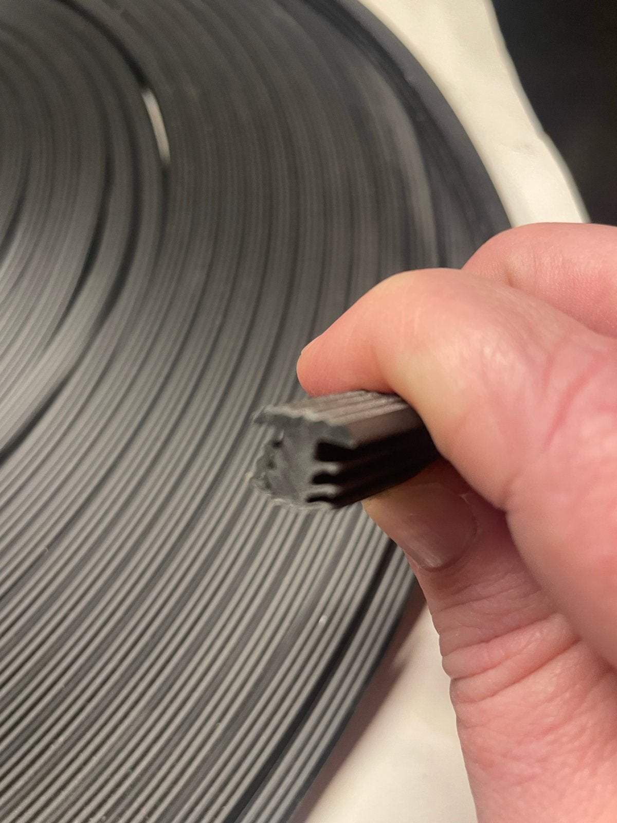 Antislip strip voor traptreden - Zwart rubber, Ophalen, Nieuw