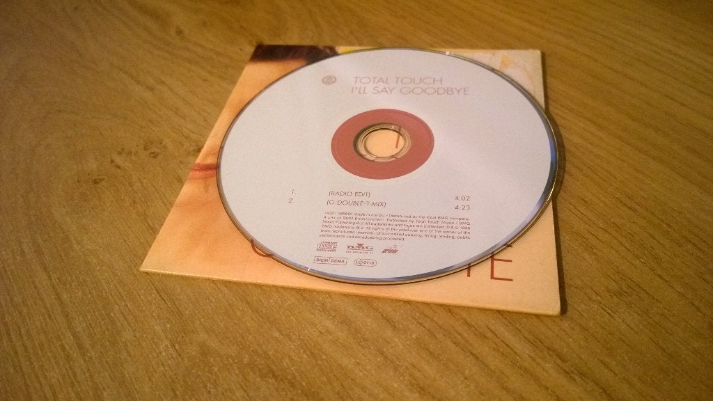 Total Touch ‎– I'll Say Goodbye , cardboard sleeve, Ophalen, Gebruikt, Pop