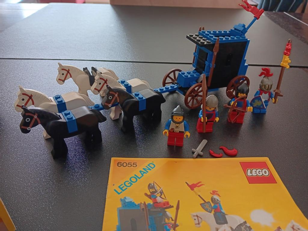 Lego Legoland 6055 - Dragon Master's Cart, Kinderen en Baby's, Speelgoed | Duplo en Lego, Gebruikt, Lego, Ophalen of Verzenden