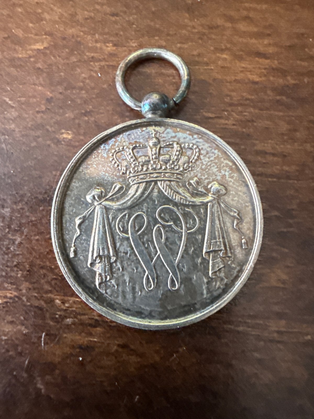 Zilveren Medaille Koninklijke Marine - Voor Trouwe Dienst, Ophalen of Verzenden, Overige materialen, Nederland