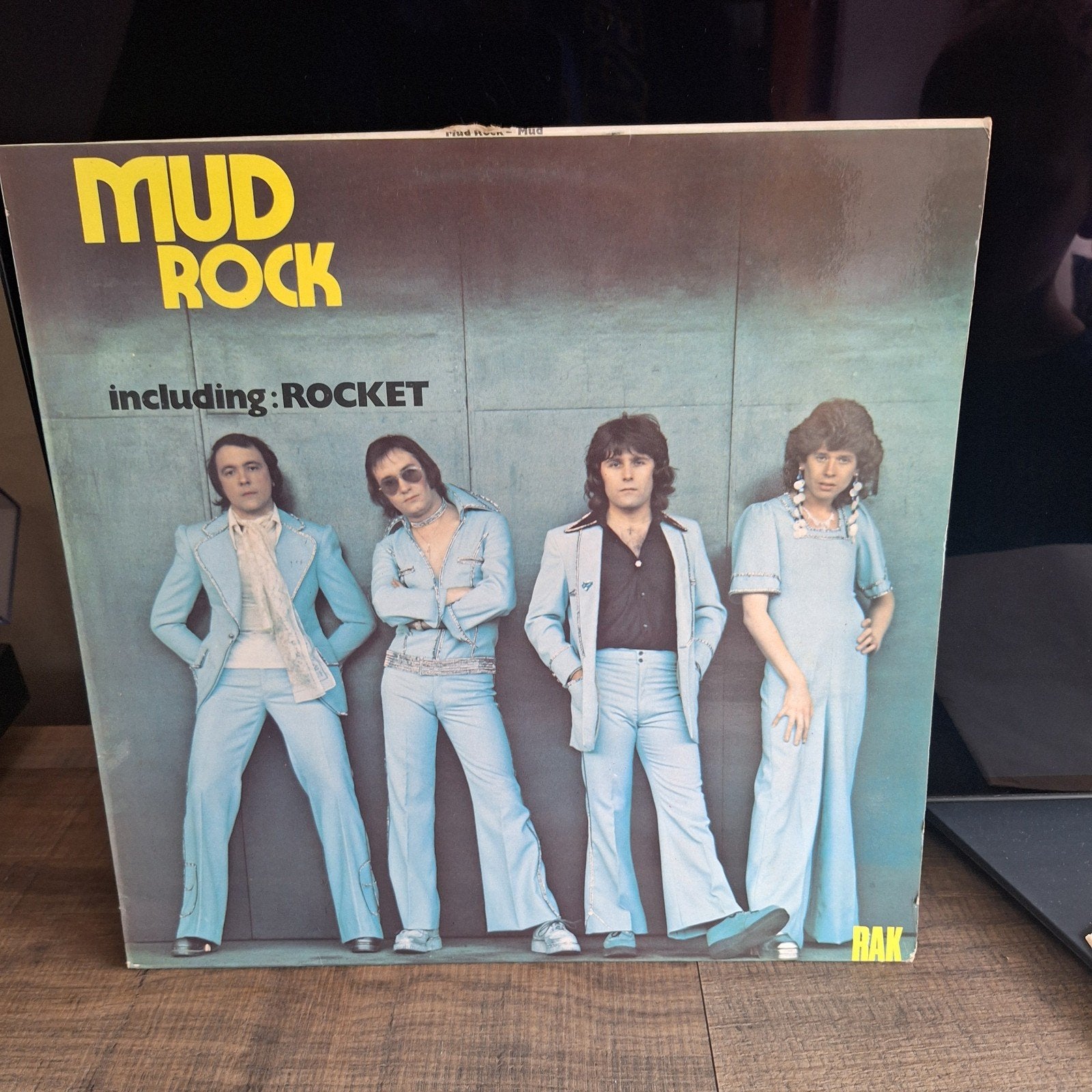 Mud mudrock, Cd's en Dvd's, Vinyl | Rock, Gebruikt, Poprock, 12 inch, Ophalen of Verzenden