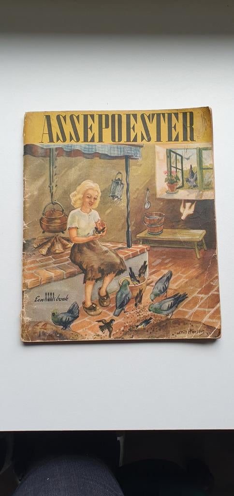 Assepoester - Een Klein Boek (Vintage Sprookjesboek), Boeken, Ophalen of Verzenden, Gelezen, Onbekend