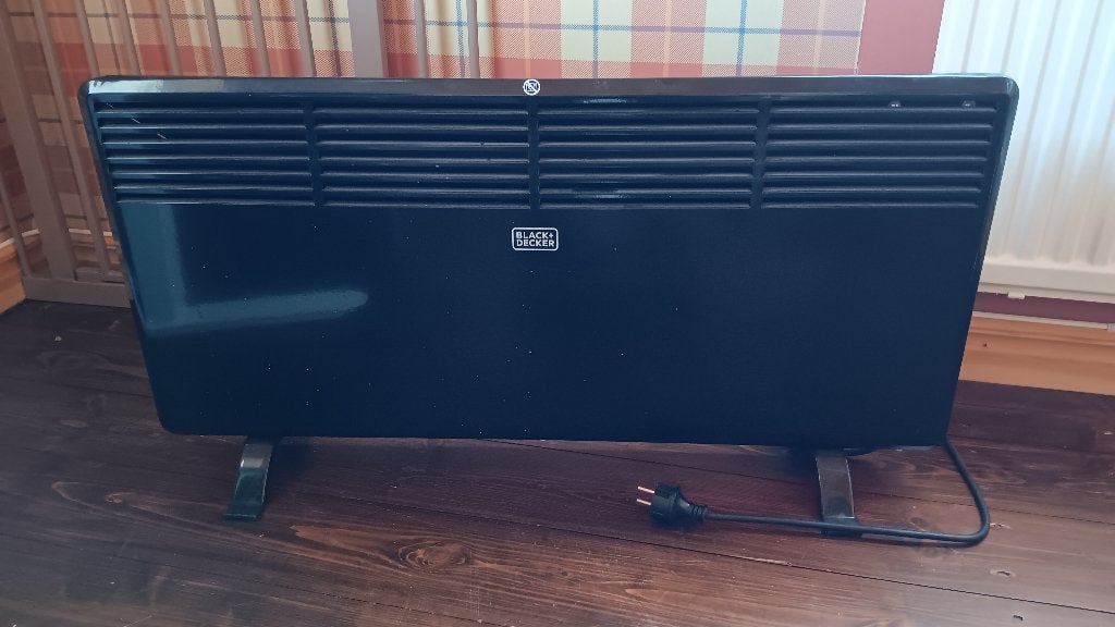 Black+Decker elektrische radiator, Ophalen, Zo goed als nieuw