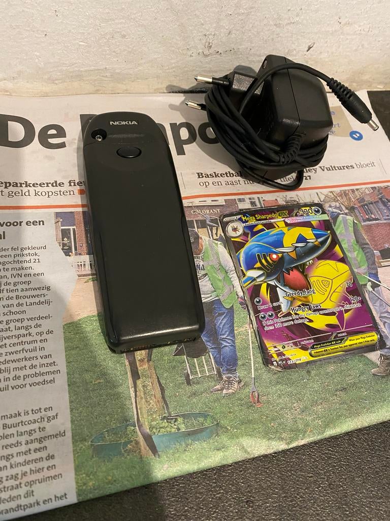 Nokia 6310i met oplader-Goed werkend en simlockvrij!, Telecommunicatie, Mobiele telefoons | Nokia, Gebruikt, Geen camera, Zwart