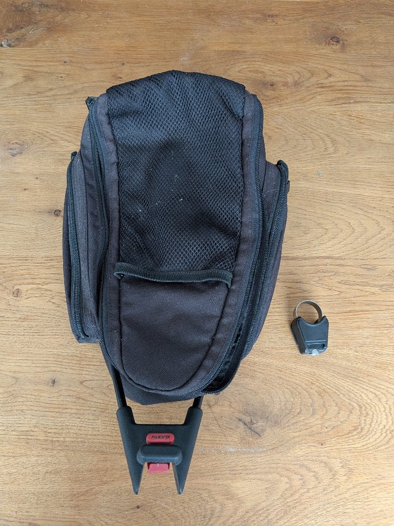 Fietstasje, Rixen Kaul met bevestiging, Ophalen, Zo goed als nieuw, Onbekend