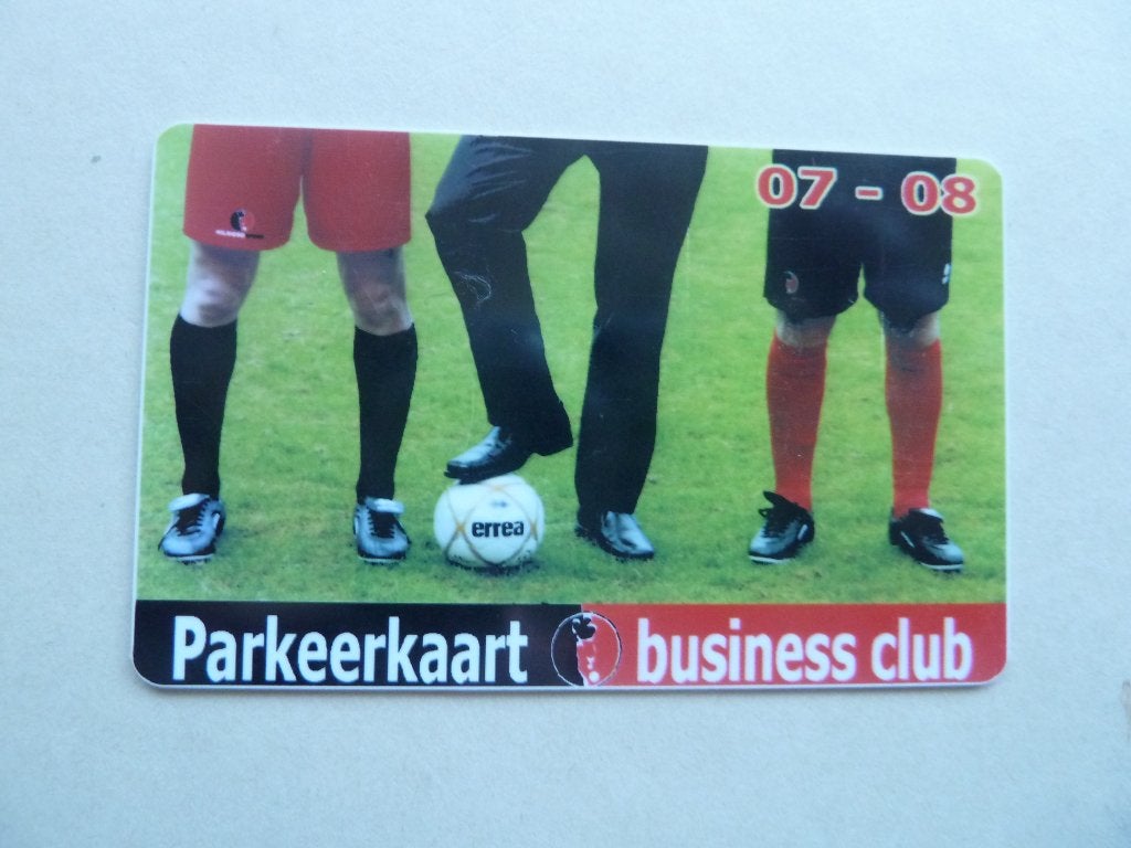 Parkeerkaart. Business club  Helmond Sport  2007/2008, Verzamelen, Ophalen of Verzenden, Zo goed als nieuw, Overige binnenlandse clubs