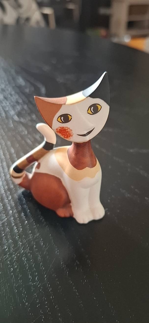 Rosina Wachtmeister porseleinen kat 'Latte' van Goebel, Antiek en Kunst, Ophalen of Verzenden