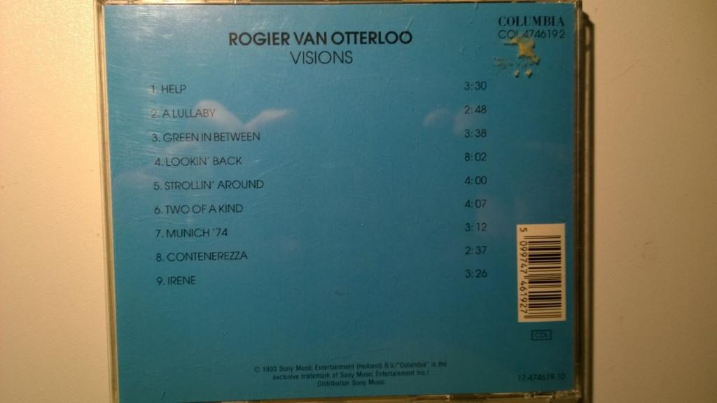 Rogier Van Otterloo - Visions, Ophalen of Verzenden, Zo goed als nieuw, Jazz
