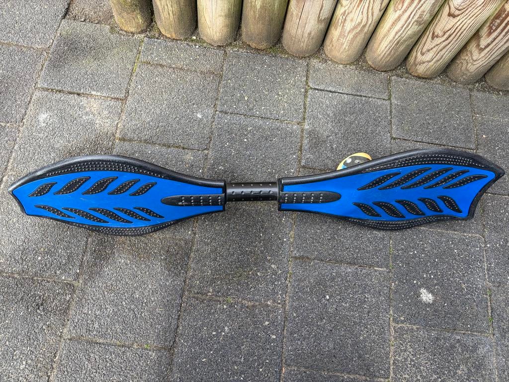 Blauw waveboard, Sport en Fitness, Skateboarden, Ophalen, Gebruikt, Waveboard