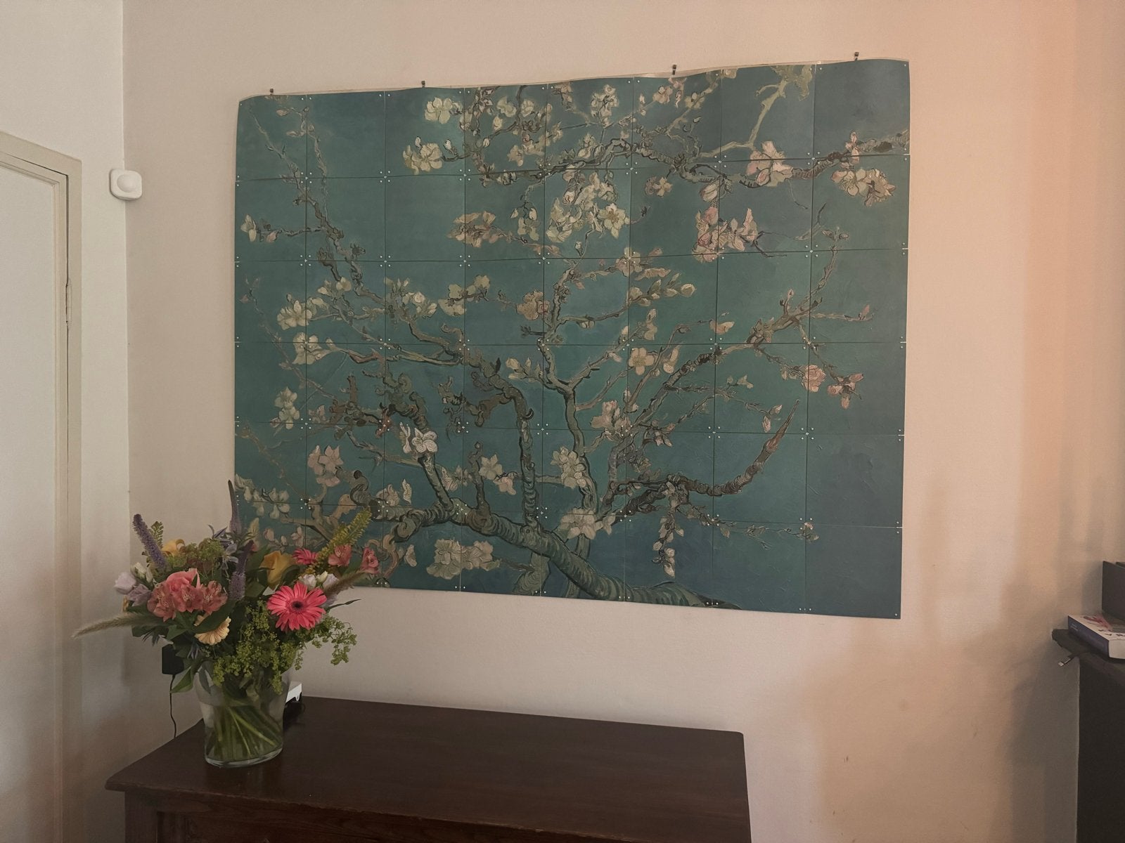 Ixxi Wanddecoratie: Bloesemboom (geïnspireerd op Van Gogh), Gebruikt, Hout, Meerkleurig, Klassiek