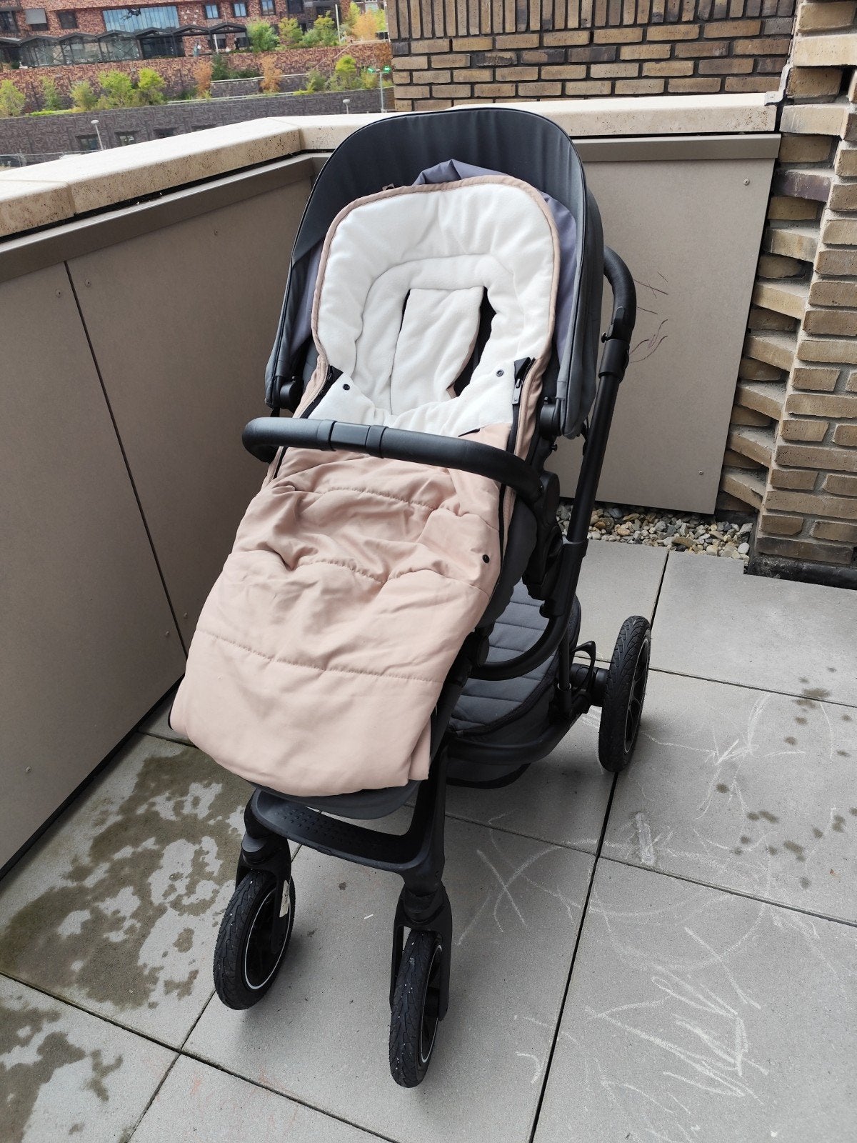 Easywalker Harvey 5 premium kinderwagen met voetenzak, Ophalen, Zo goed als nieuw, Overige merken, Verstelbare duwstang