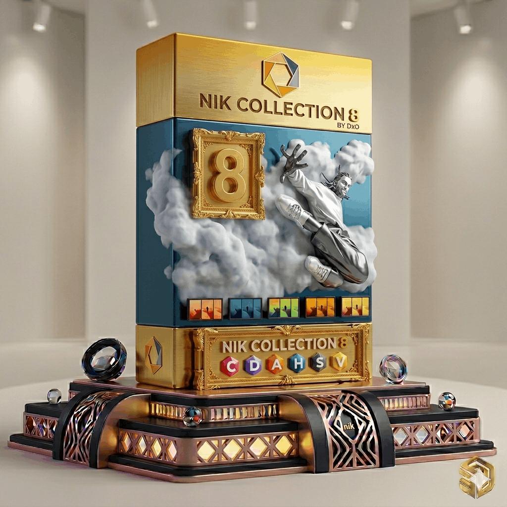 Nik Collection 8–Professionele Foto Bewerking Plugins, Computers en Software, Ontwerp- en Bewerkingssoftware, Nieuw, Windows, Ophalen