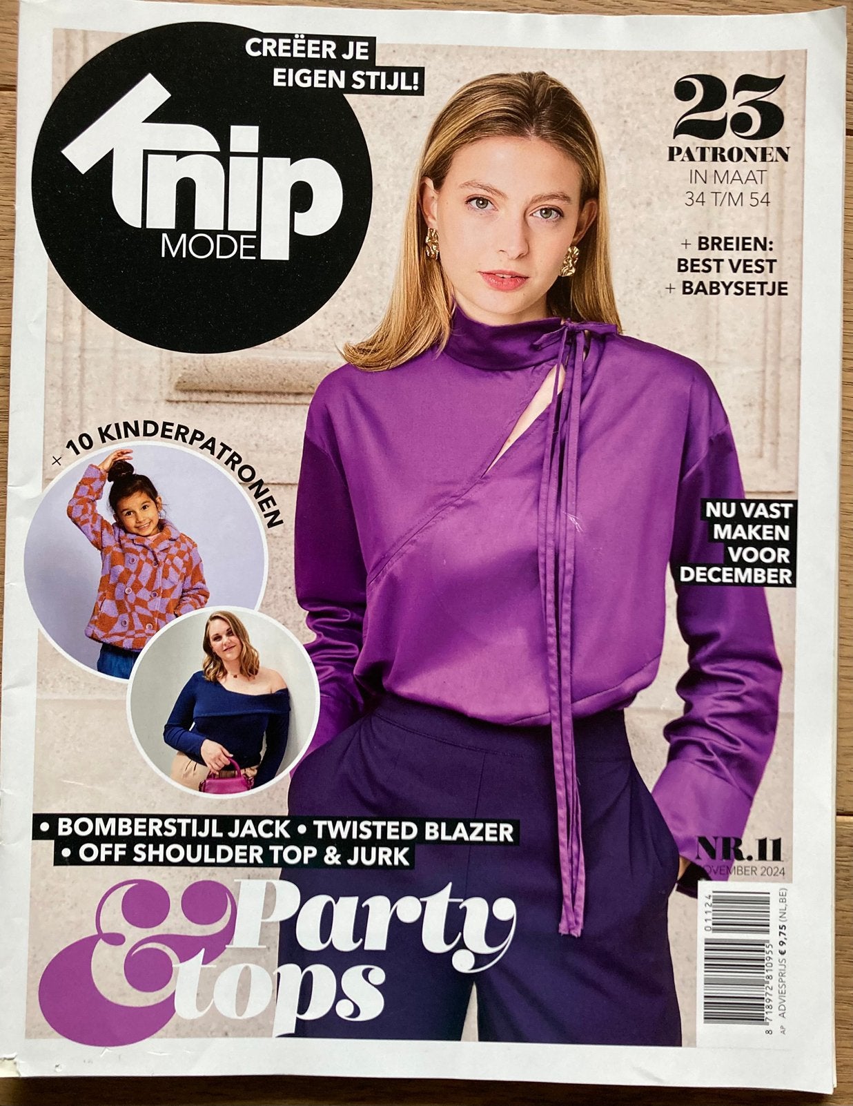 Knip mode tijdschrift volume 11, Ophalen of Verzenden, Zo goed als nieuw, Vrouw, Knipmode