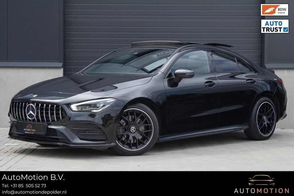Mercedes-Benz CLA-klasse 200 AMG Pano Memory Camera Sfeer, Auto's, CLA, Gebruikt, 4 cilinders, Met garantie (alle)