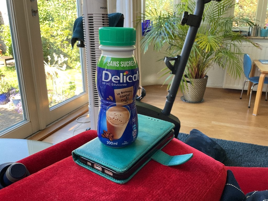 Drinkvoeding Delical, Ophalen