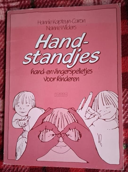 Handstandjes: Hand- en Vingerspelletjes voor Kinderen, Boeken, Ophalen of Verzenden, Gelezen, 2 tot 3 jaar