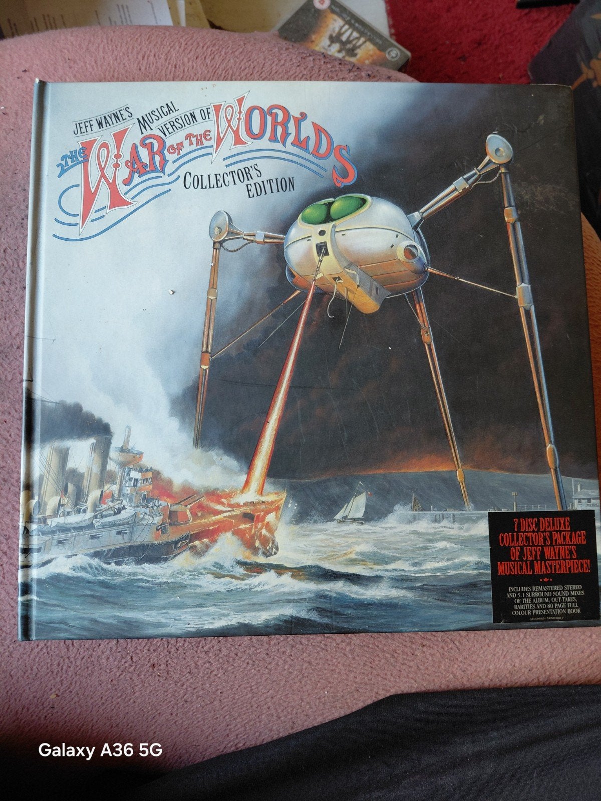 jeff wayne war of the world collectors edition, Ophalen of Verzenden, Zo goed als nieuw