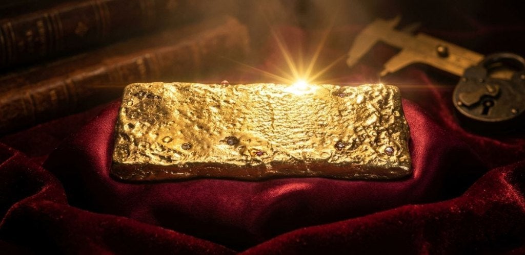 EXCLUSIEF: Massieve 428 Gram Ongeraffineerde Goudbaar, Ophalen of Verzenden, Goud