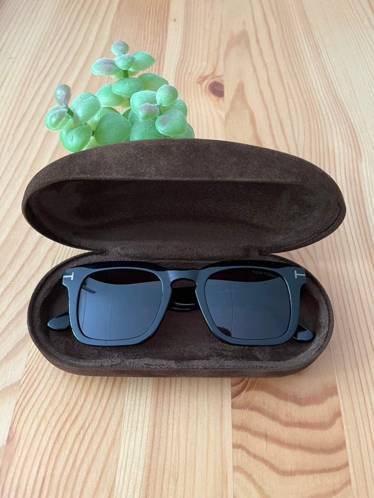 Tom Ford Dax, Overige merken, Zonnebril, Verzenden, Zwart