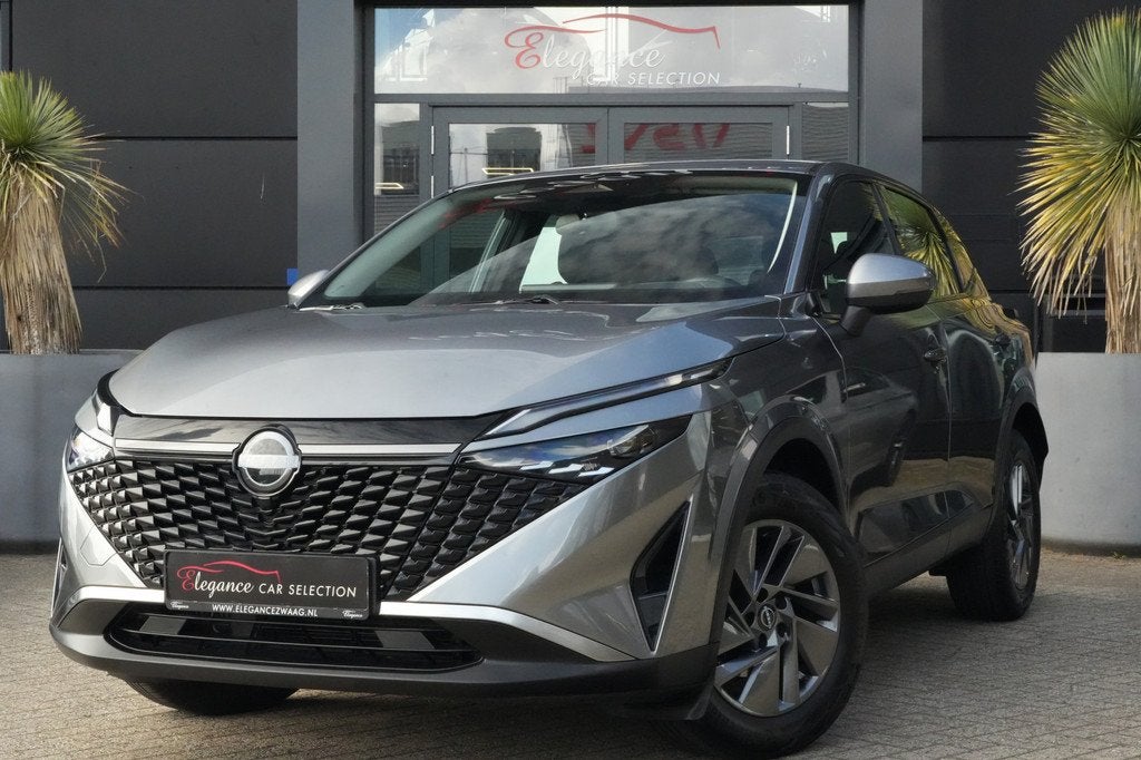 Nissan QASHQAI 1.3 MHEV Xtronic Acenta 158pk Camera/AppleCar, Stof, Zwart, 4 cilinders, Bedrijf