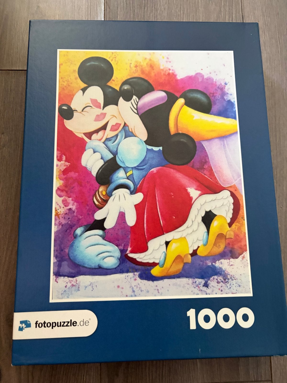 Mickey en Minnie Mouse legpuzzel - 1000 stukjes, Ophalen of Verzenden, Zo goed als nieuw