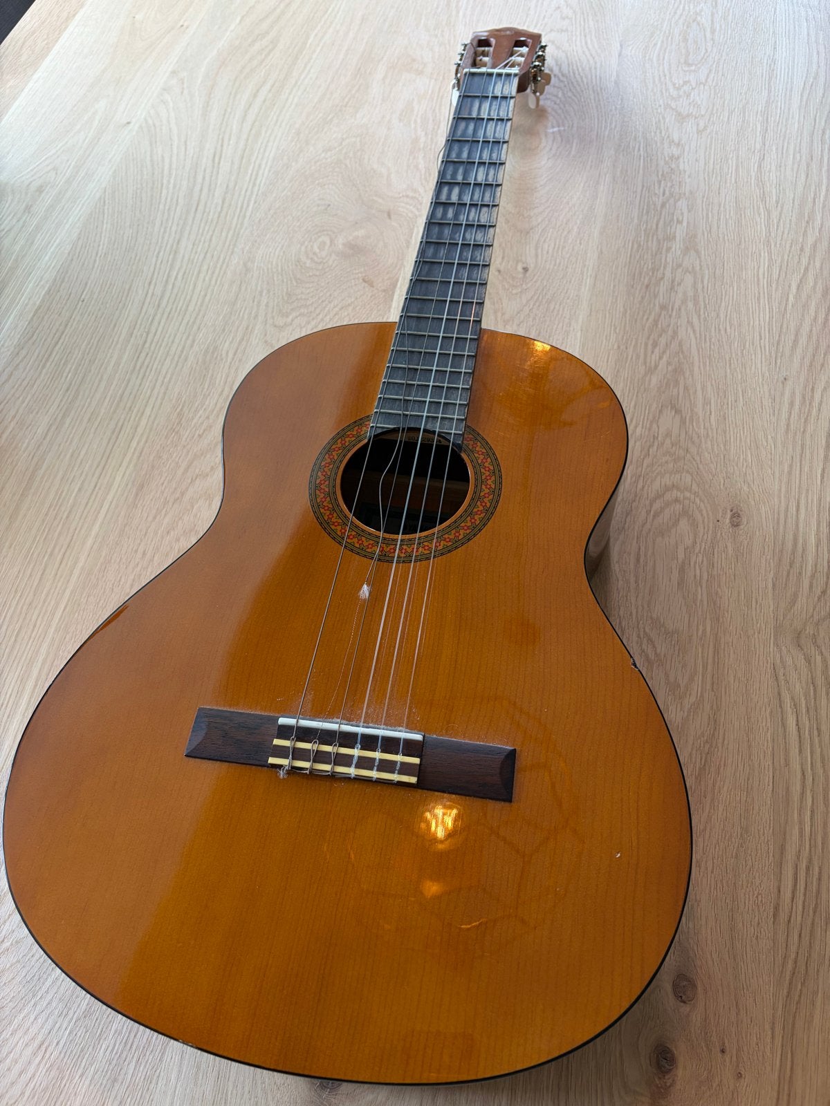 Yamaha C40 Klassieke Gitaar met Fazley Gigbag en standaard, Ophalen of Verzenden, Gebruikt, Klassieke of Spaanse gitaar, Met koffer