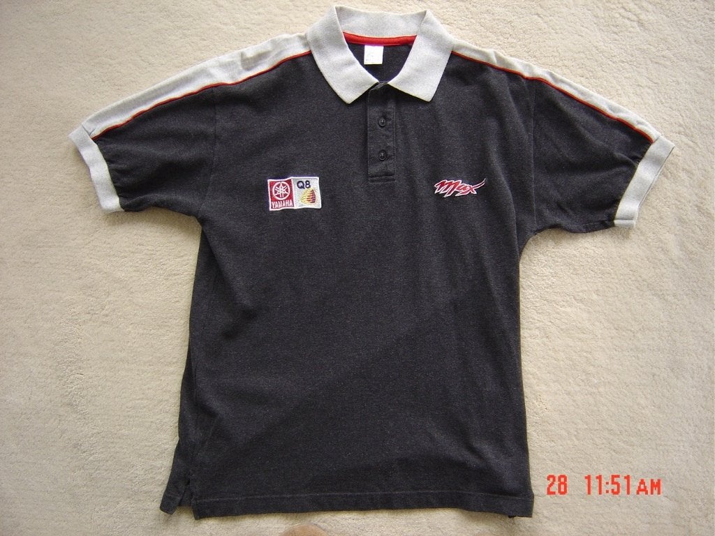 4-versch Max Biaggi shirt tshirt polo sweater Yamaha HRC RCV, Ophalen of Verzenden, Zo goed als nieuw, Motoren