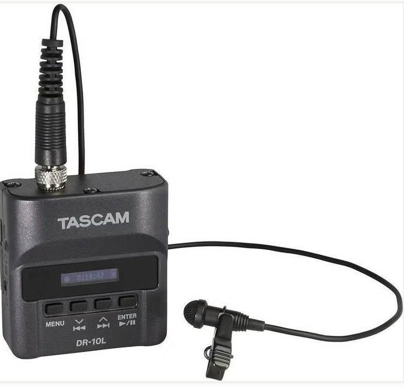 Tascam DR-10L SD Recorder met lavalier Microfoon - Nieuw, Muziek en Instrumenten, Microfoons, TEAC, Overige typen, Onbekend, Ophalen of Verzenden