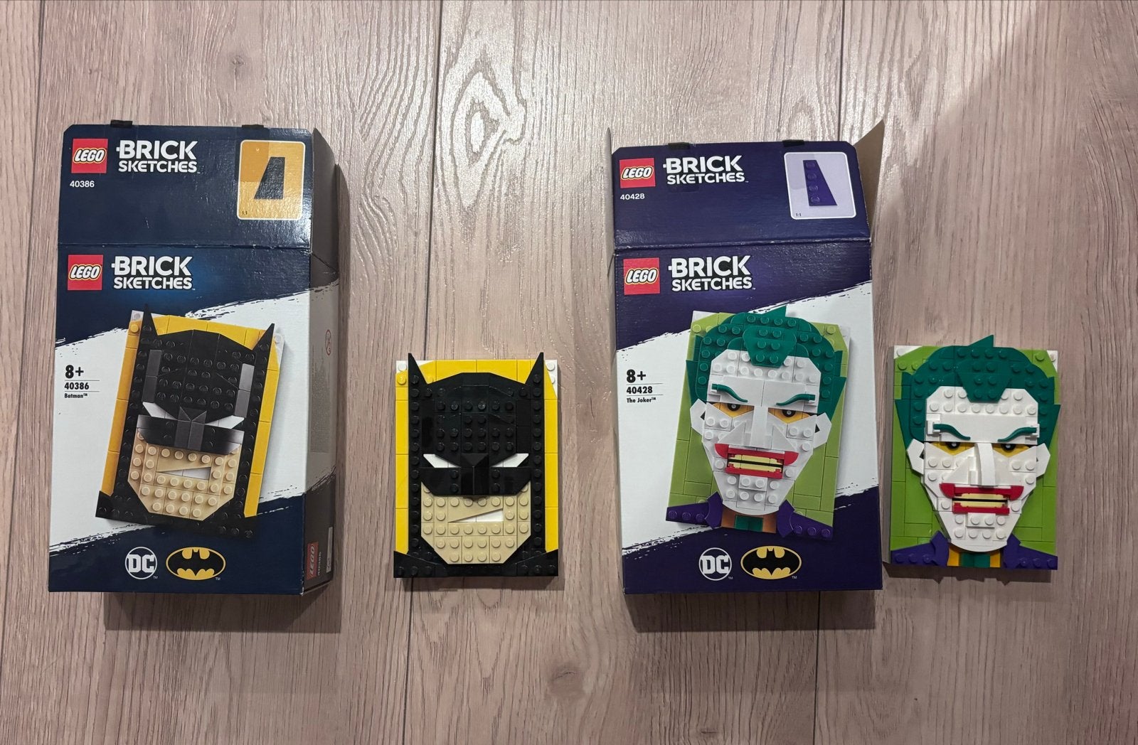LEGO Brick Sketches Batman & The Joker 40386 & 40428, Ophalen, Nieuw, Overige merken