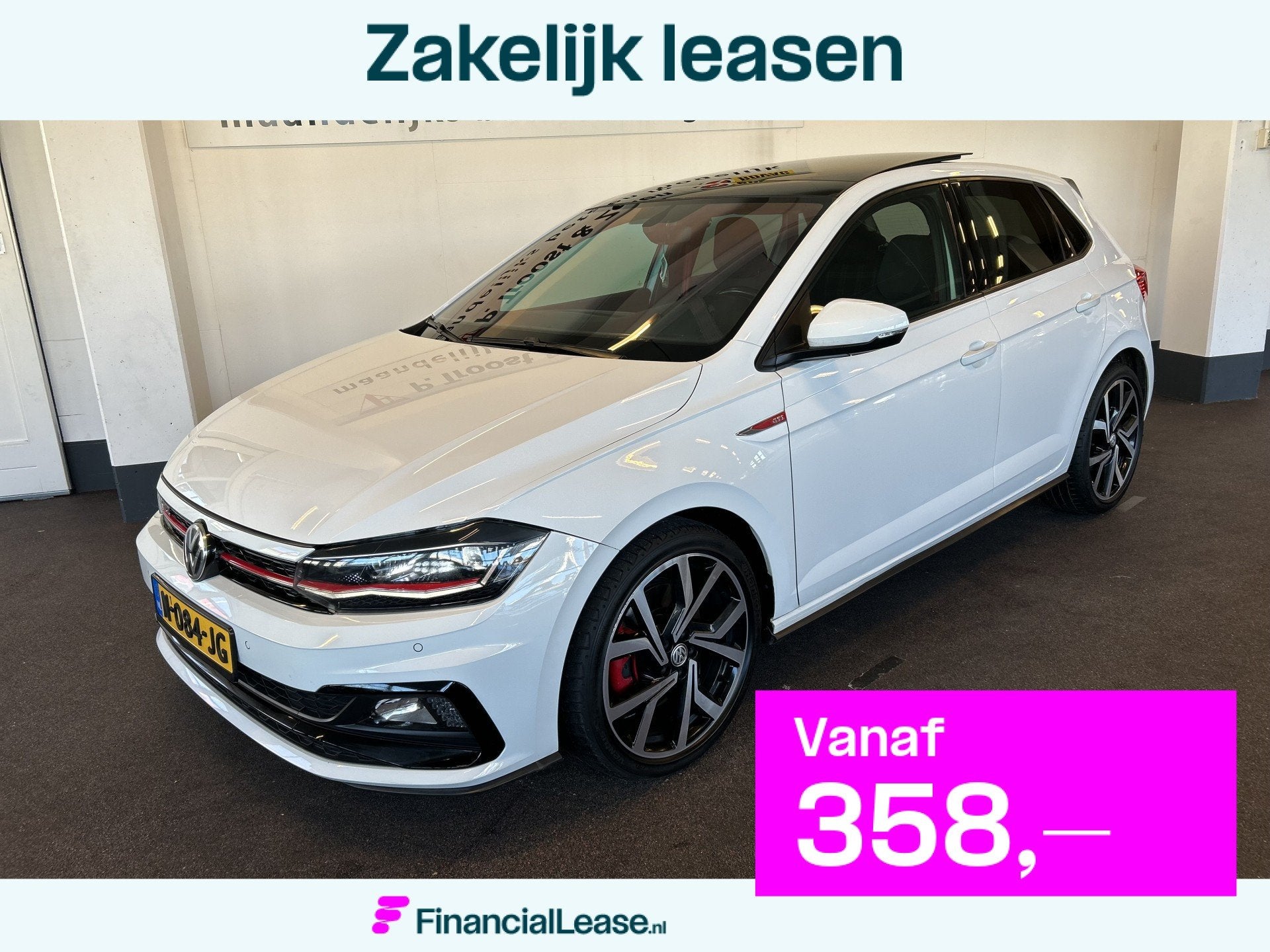 Volkswagen Polo 2.0 TSI GTI | Panoramadak | Digital dashboar, Stof, Gebruikt, 4 cilinders, Automatische klimaatregeling