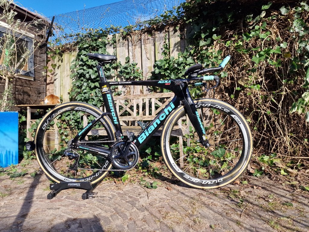 Bianchi Aquila CV Dura Ace Di2 Carbon Racefiets 58 + wielen, Fietsen en Brommers, Heren, 57 tot 61 cm, Meer dan 20 versnellingen
