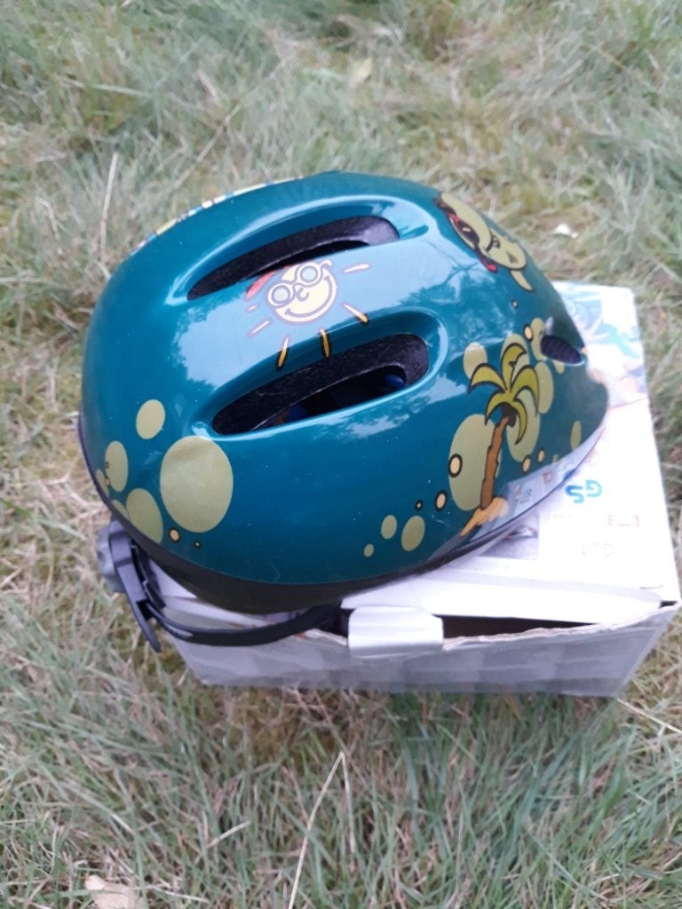 kinderfietshelm, Ophalen, Zo goed als nieuw