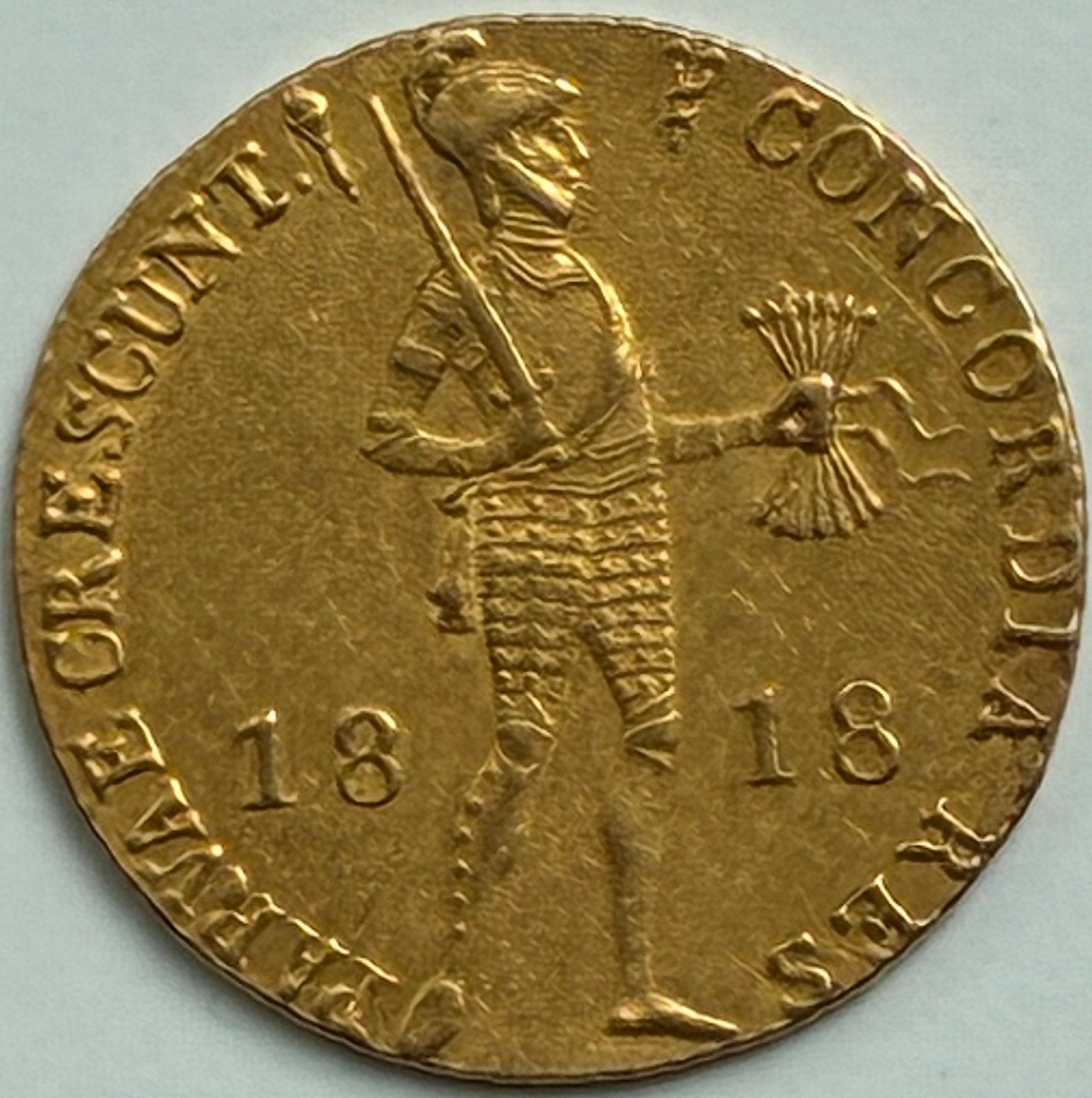 Koninkrijk Willem I, dukaat goud 1818 Sint Petersburg, Postzegels en Munten, Munten | Europa | Niet-Euromunten, Ophalen of Verzenden