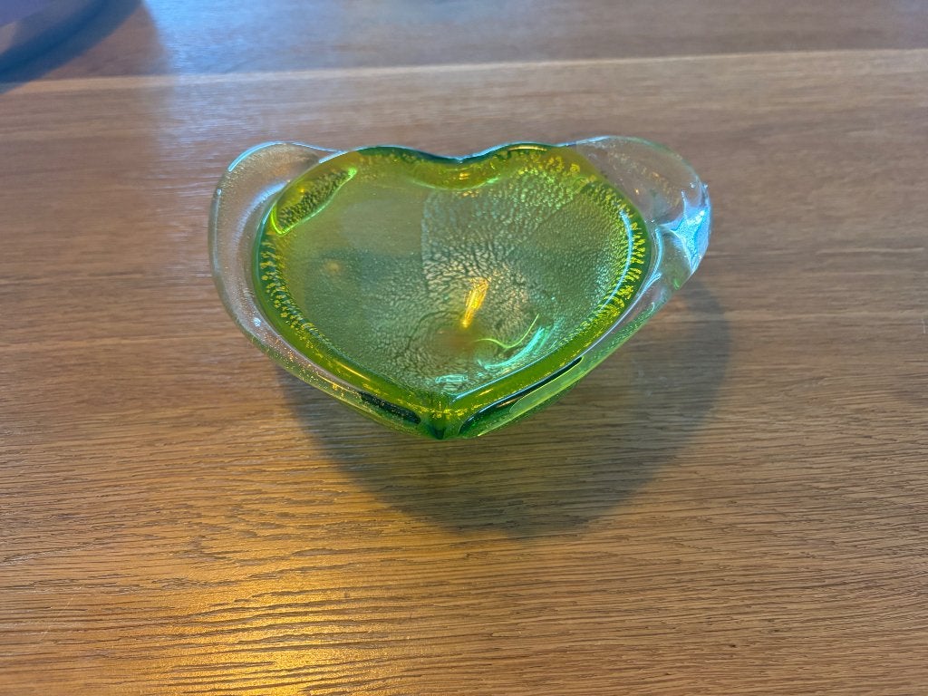 Glaswerk vaas en schaal, Antiek en Kunst, Ophalen