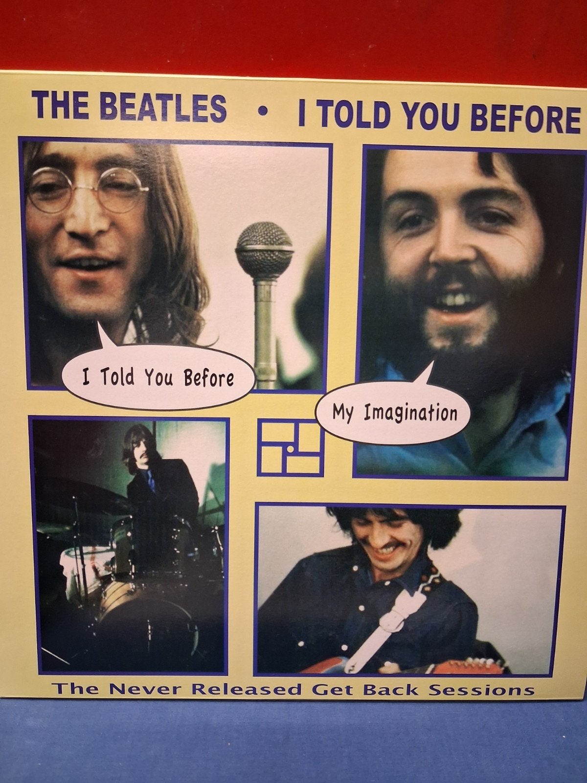 The Beatles - I Told You Before   Get Back sessions LP, Cd's en Dvd's, Vinyl | Pop, LP, Pop, Ophalen of Verzenden, Zo goed als nieuw