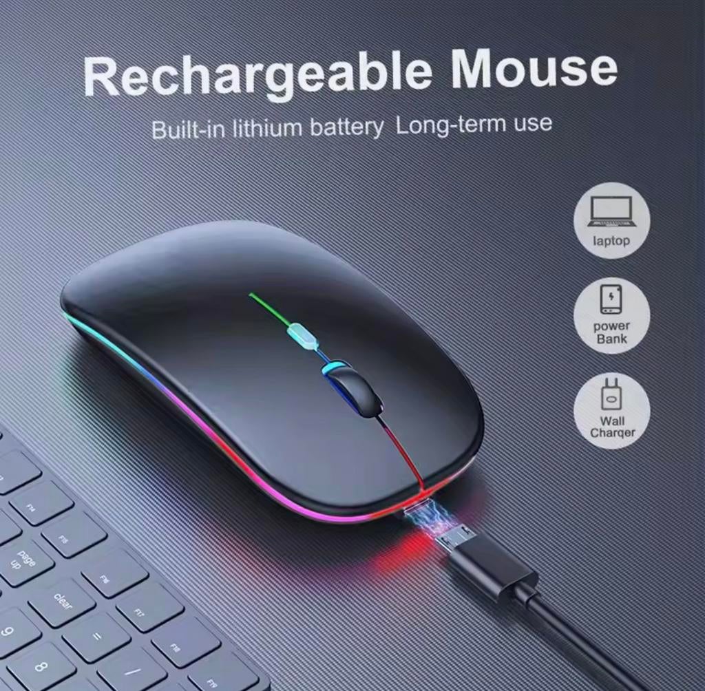 draadloze muis USB+BLUETHOOTH, Computers en Software, Muizen, Ophalen of Verzenden, Nieuw
