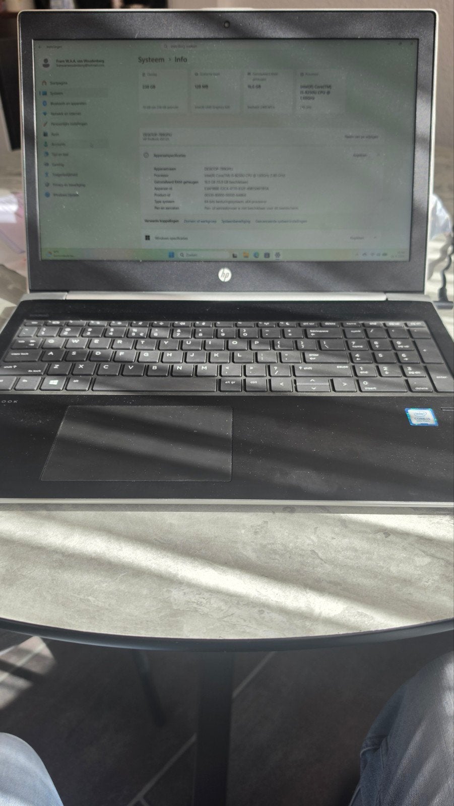 HP ProBook 450 G5 Laptop - i5-8250U, 16GB RAM, Computers en Software, Gebruikt, 2 tot 3 Ghz, Ophalen of Verzenden, 238 GB