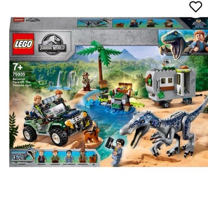 LEGO Jurassic World Confrontatie Baryonyx 75935, Ophalen of Verzenden, Zo goed als nieuw