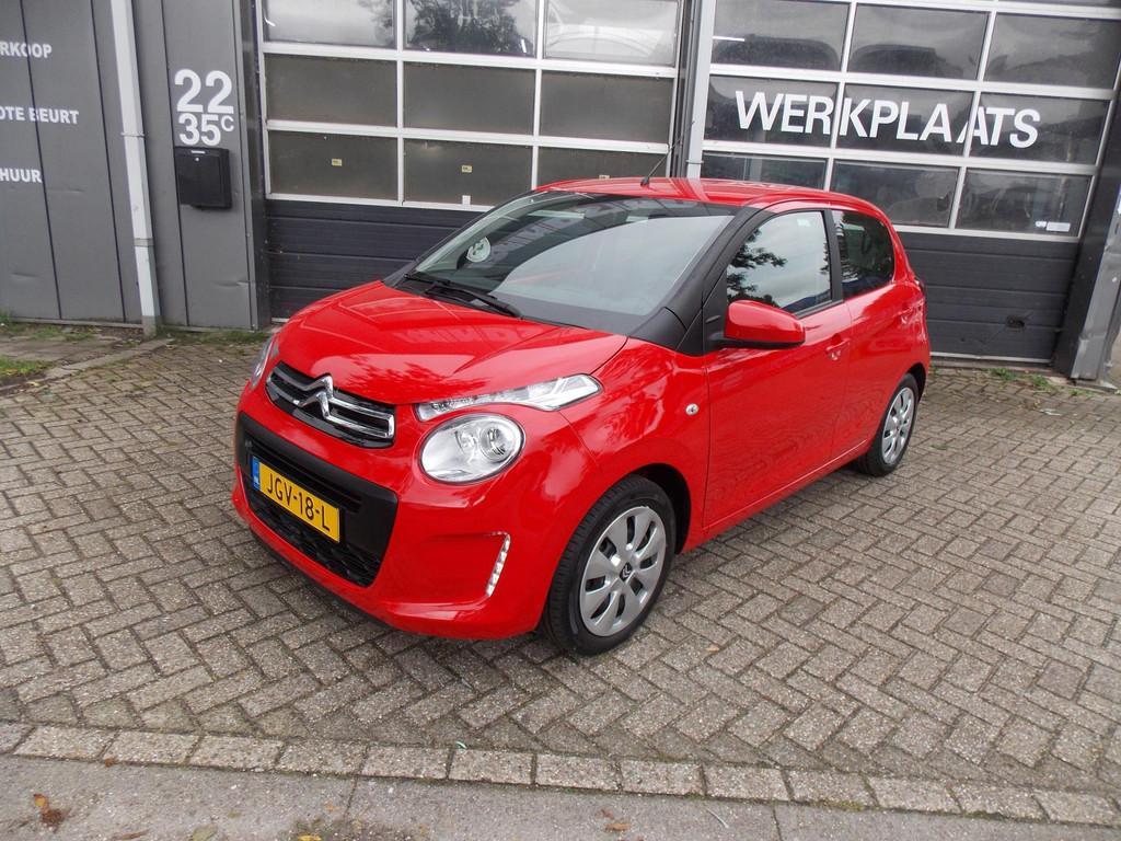 Citroen C1 1.0 VTi Airscape Feel Airco Elek Pakket 5Deurs 20, Auto's, Citroën, Voorwielaandrijving, Gebruikt, 4 stoelen, C1