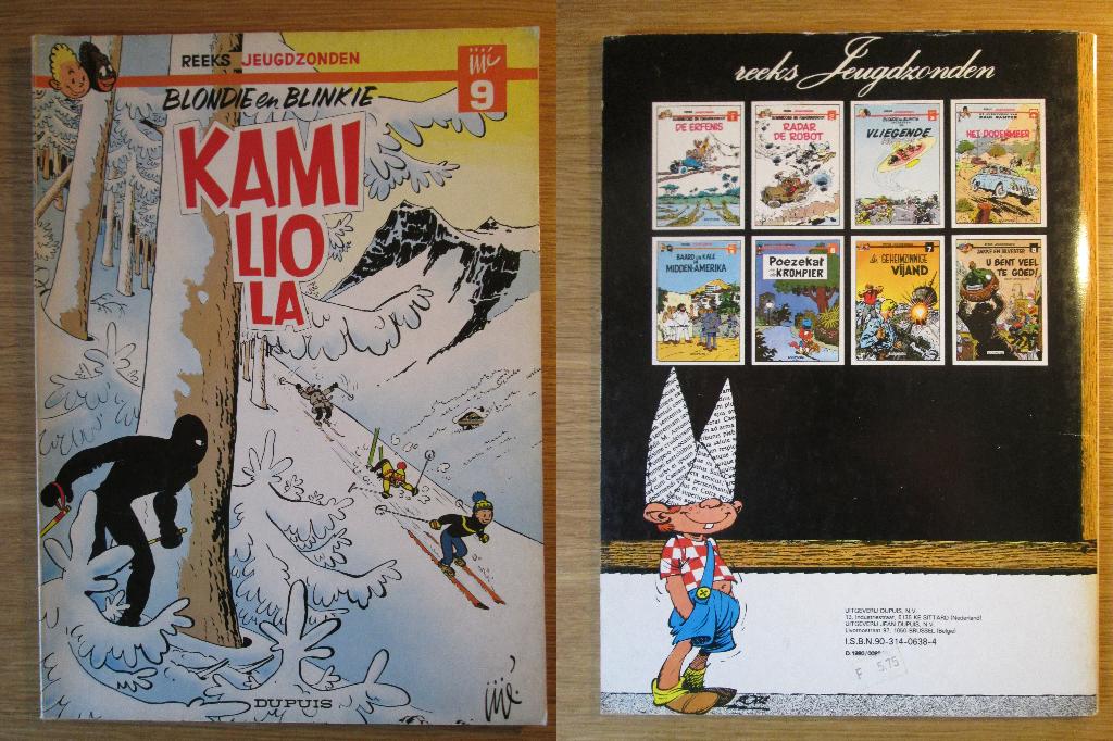 Blondie en Blinkie - Kamiliola (Jeugdzonden 9, SC), Boeken, Eén stripboek, Ophalen of Verzenden, Gelezen, Jijé