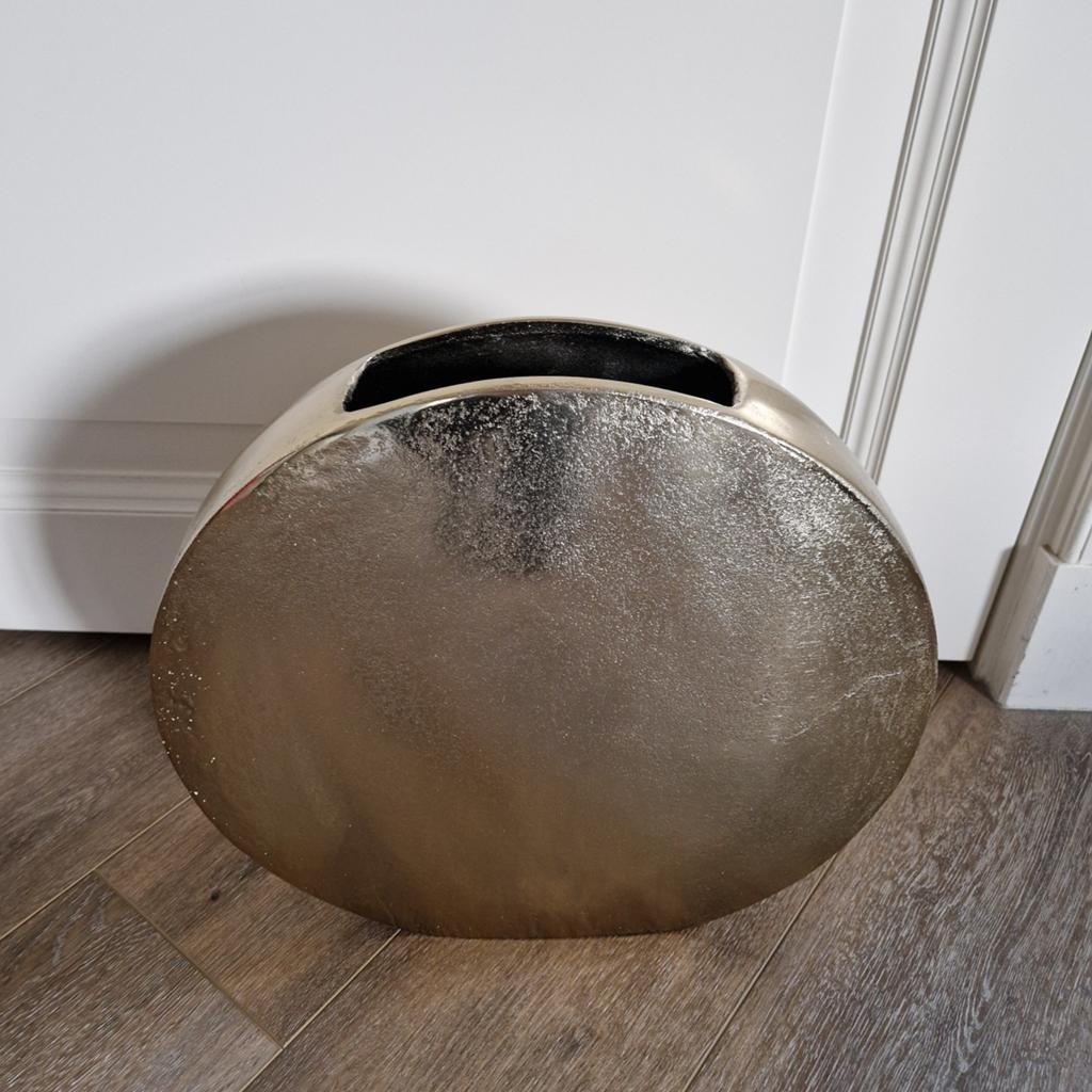 Grote ronde vaas, Huis en Inrichting, Woonaccessoires | Vazen, Ophalen, Zo goed als nieuw, Overige kleuren, Glas