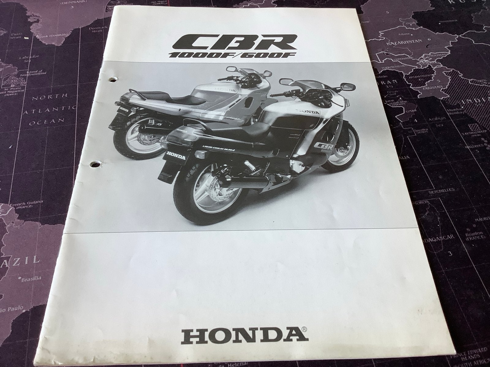 Honda CBR 1000F / 600F Dealer Verkoopgids, zelzaam uniek., Motoren, Verzenden, Honda
