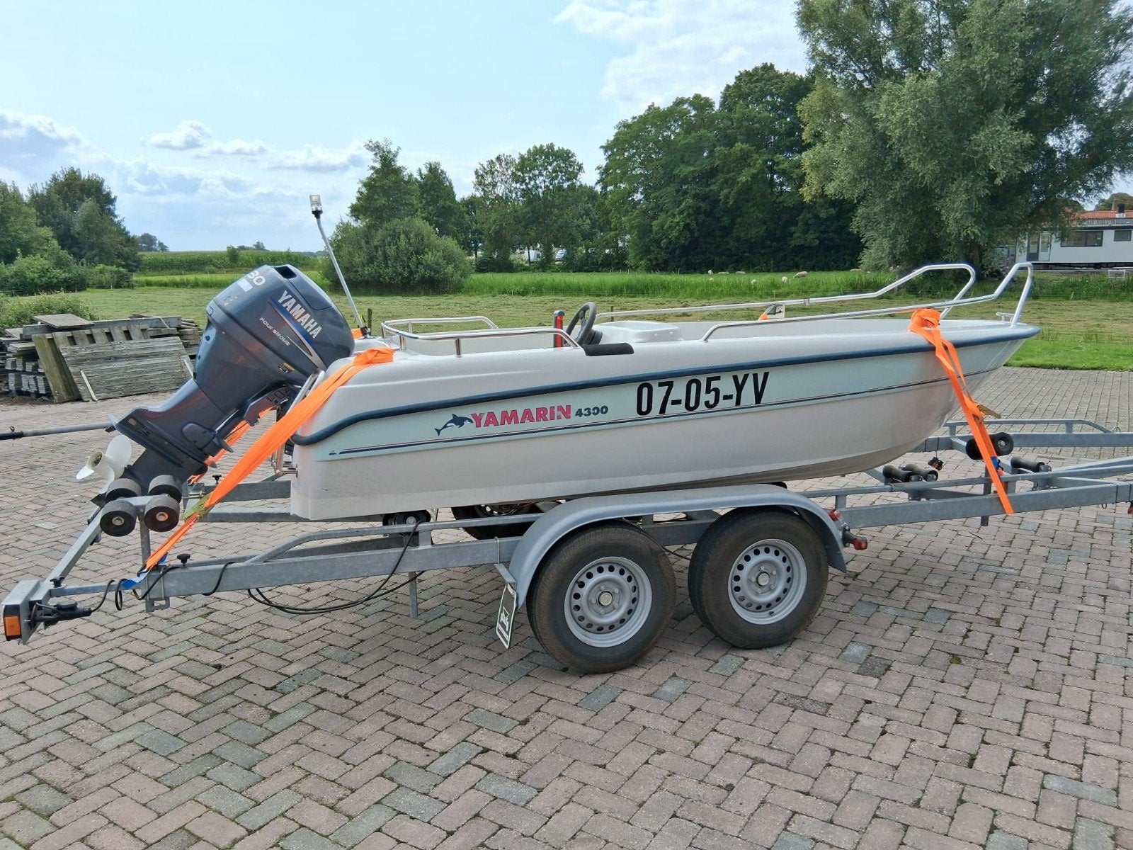 console boot yamarin, Ophalen, Motor en Techniek, Motorboot