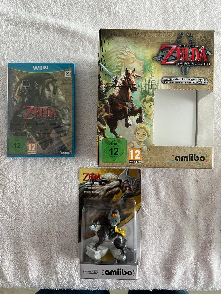 The Legend of Zelda: Twilight Princess HD Limited edition, Spelcomputers en Games, Games | Nintendo Wii U, Avontuur en Actie, 1 speler