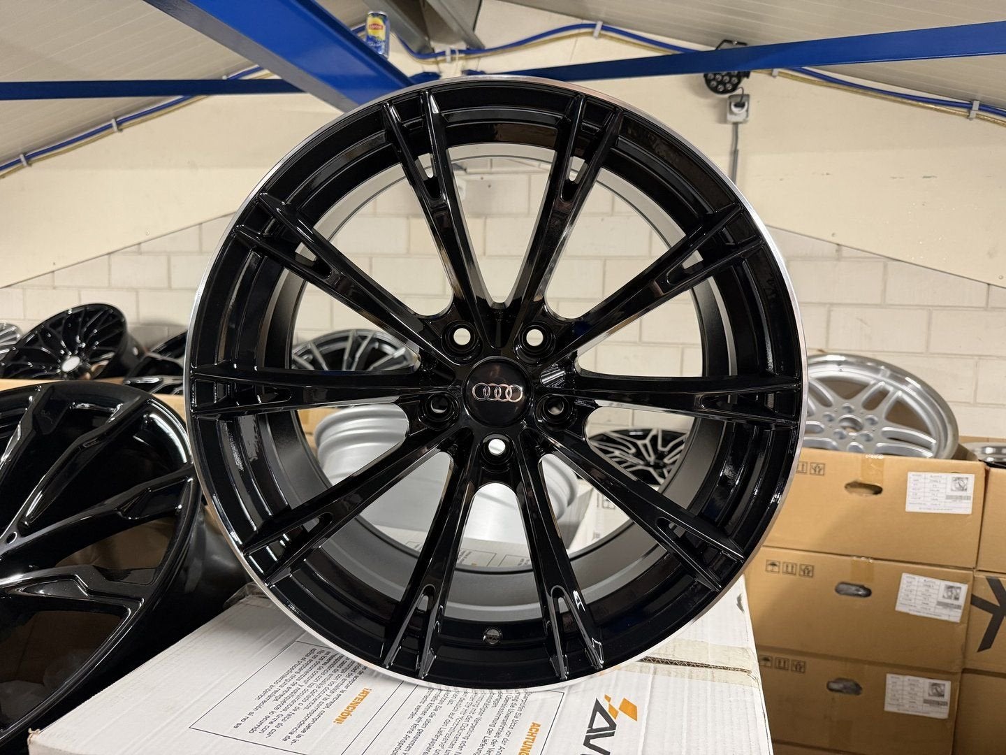 NIEUW 18inch Audi VW Seat NEW ABT Style Velgen 5x112, 18 inch, -, -, Banden en Velgen