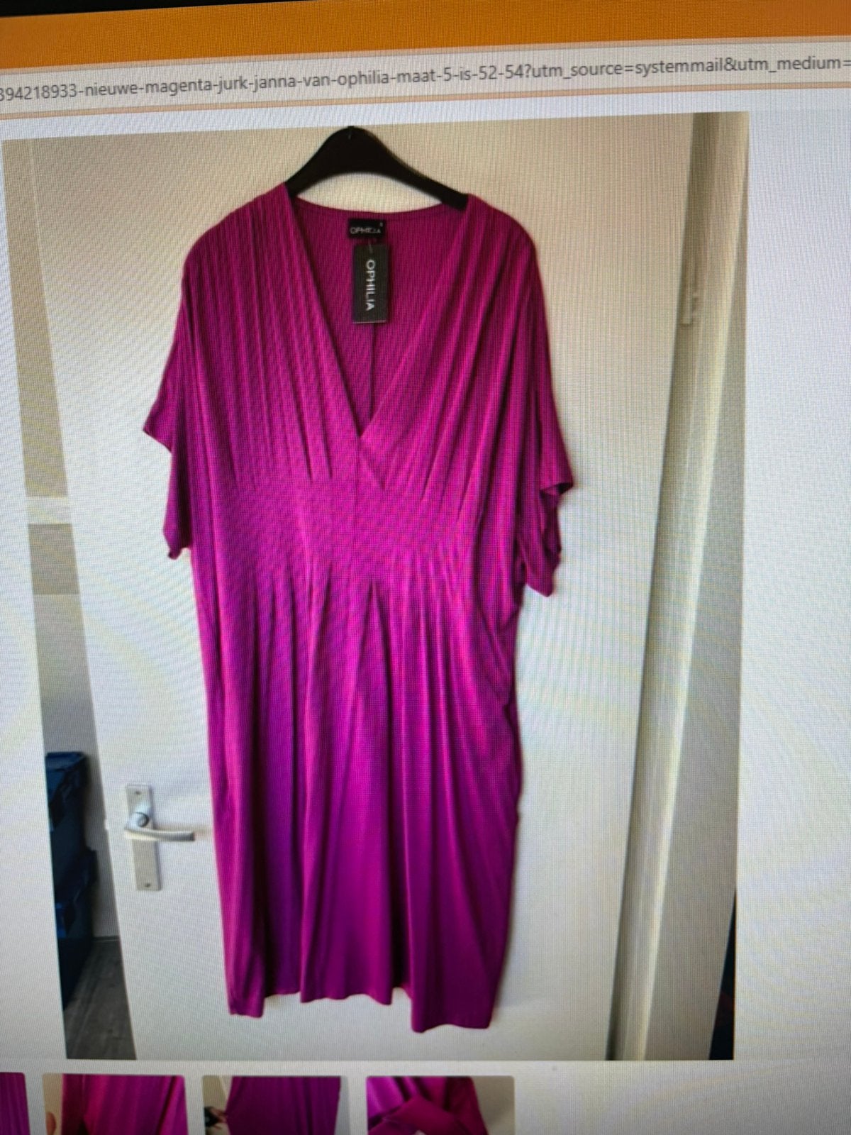Nieuwe jurk ophilia maat 5, Maat 46/48 (XL) of groter, Nieuw, Ophalen of Verzenden, Roze